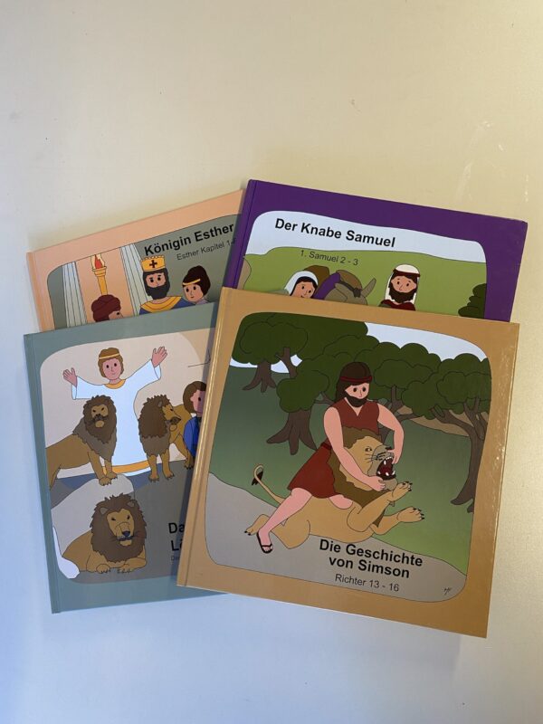 Kinderbücher Helden aus dem Alten Testament -Set